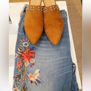 Johnny Was Cropped Baby Boot Jean -  Sz. 32 - NWT